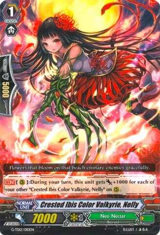 Crested Ibis Color Valkyrie, Nelly