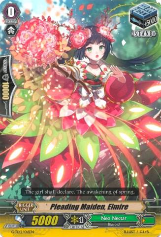 Pleading Maiden Elmire Price & Card Details — G-TD12: Flower