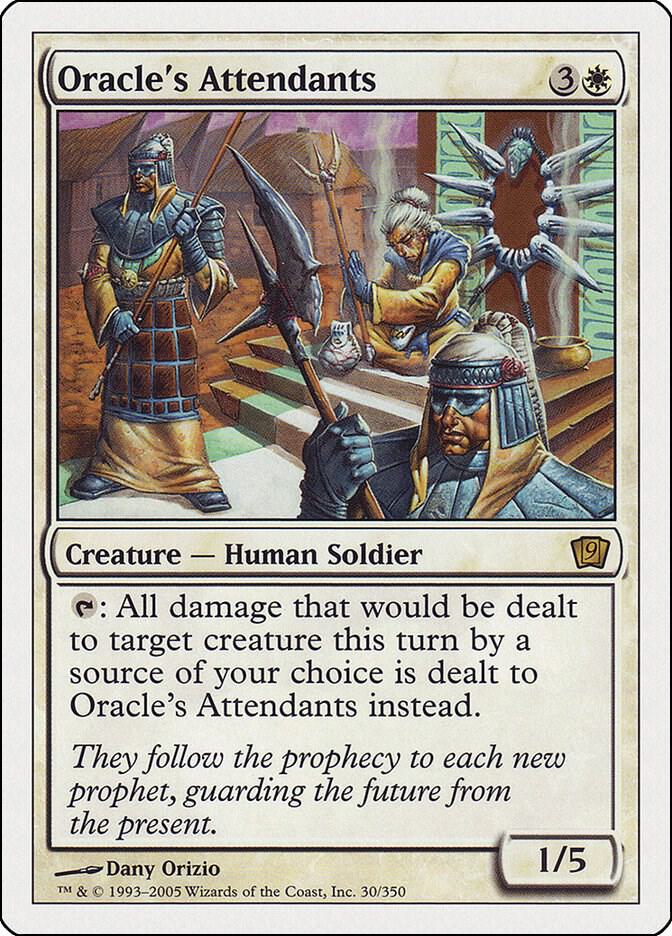 Oracle's Attendants 30 card