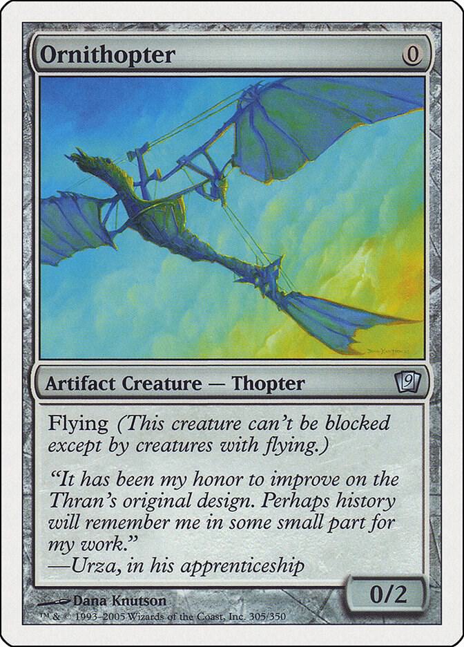 Ornithopter - 9th Edition - Magic: The Gathering - TCGplayer.com