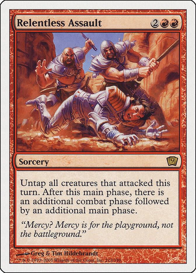 Relentless Assault 212 card
