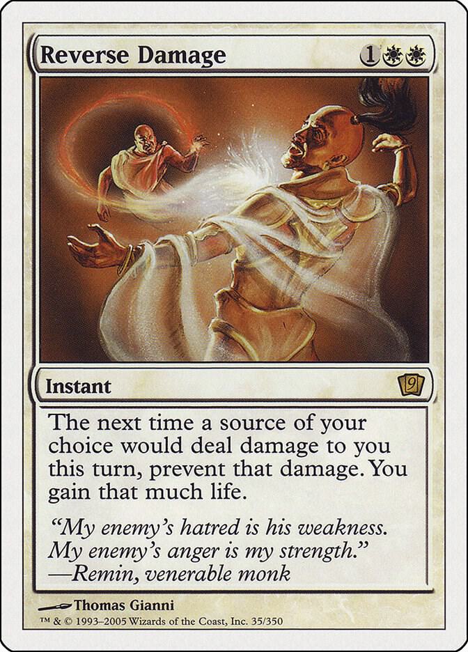 Reverse Damage 35 card