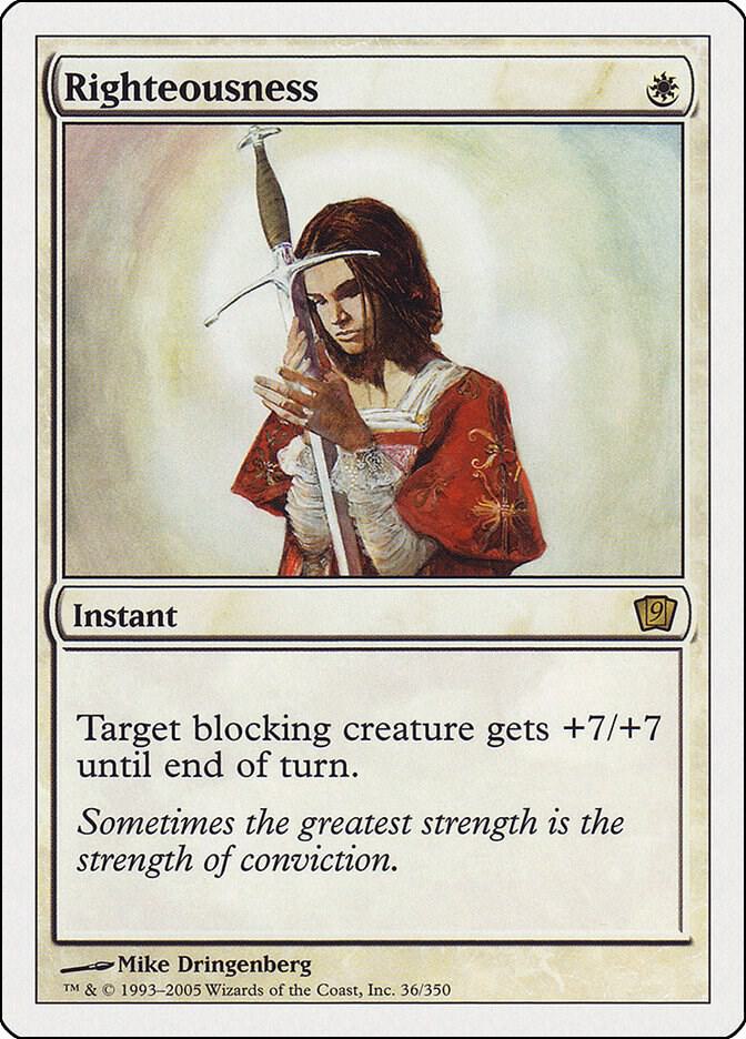 Righteousness 36 card