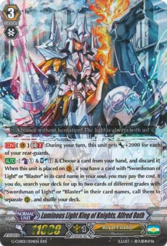 Luminous Light King of Knights, Alfred Oath