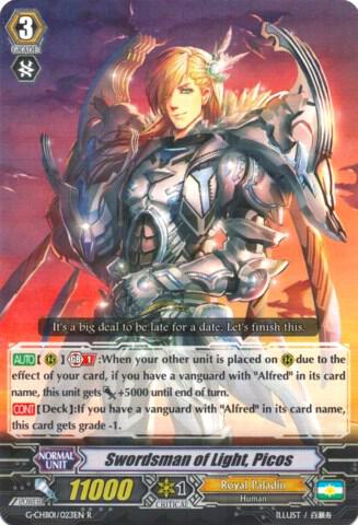 Swordsman of Light, Picos