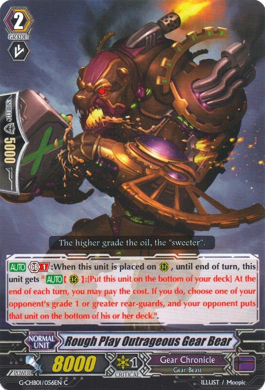 Rough Play Outrageous Gear BeaR
