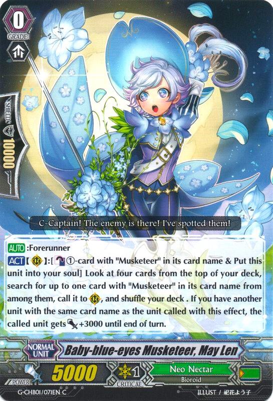 Baby-blue-eyes Musketeer, May Len