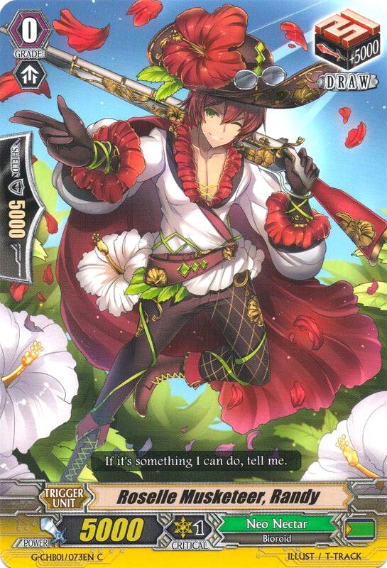Roselle Musketeer, Randy