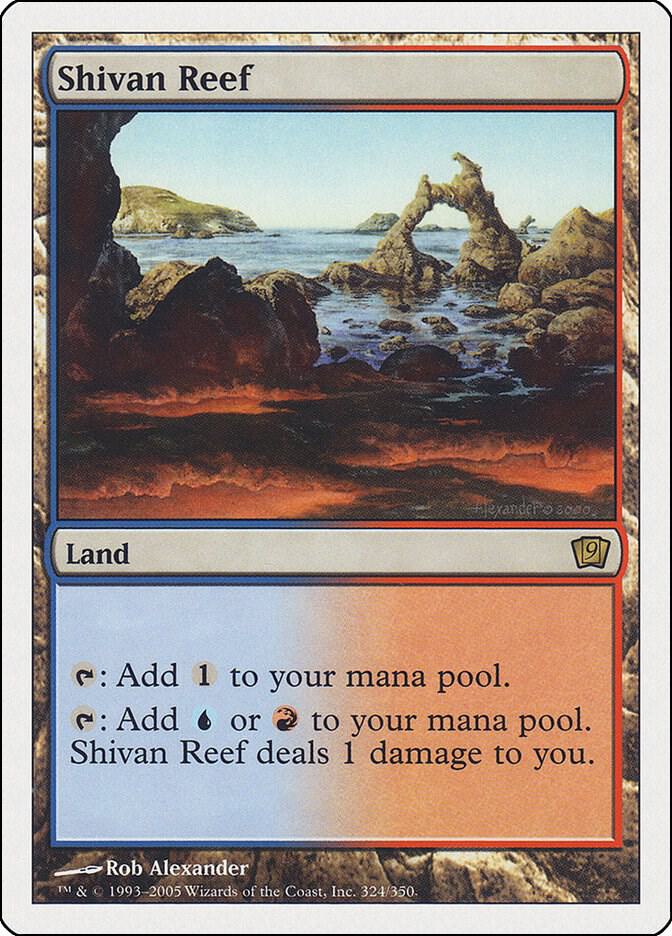 Shivan Reef 324 card