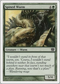 Spined Wurm (9th Edition)