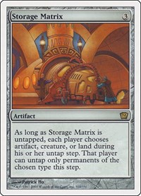 Storage Matrix - 9th Edition - Magic: The Gathering card