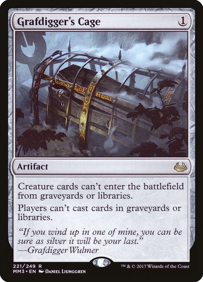 Grafdigger's Cage 221 card