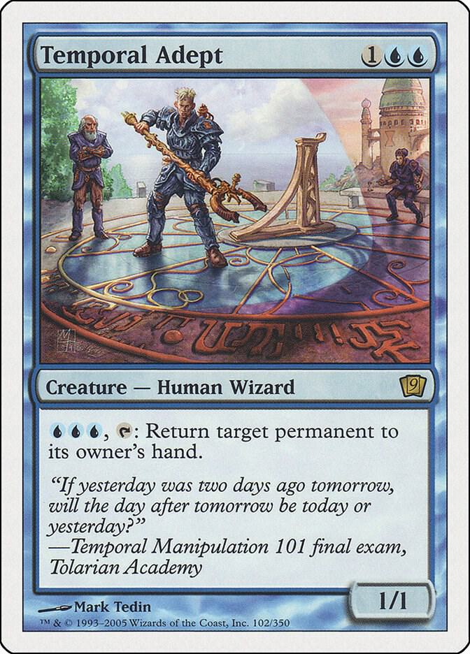 Temporal Adept 102 card