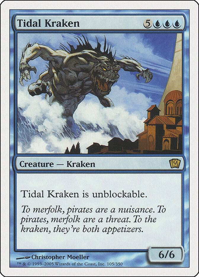 Tidal Kraken 105 card