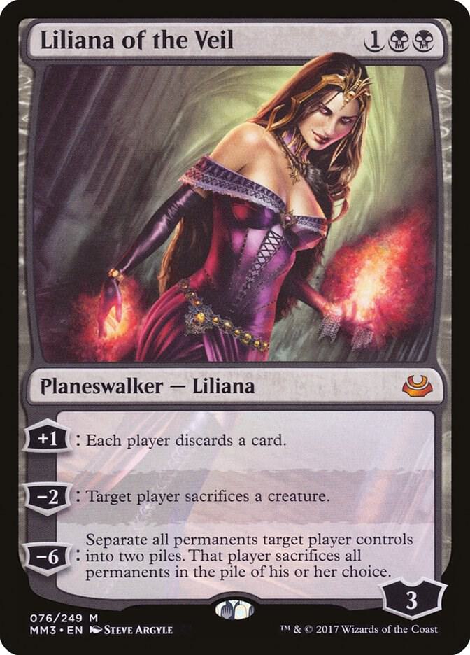 Liliana of the Veil - Modern Masters 2017 - Magic: The Gathering
