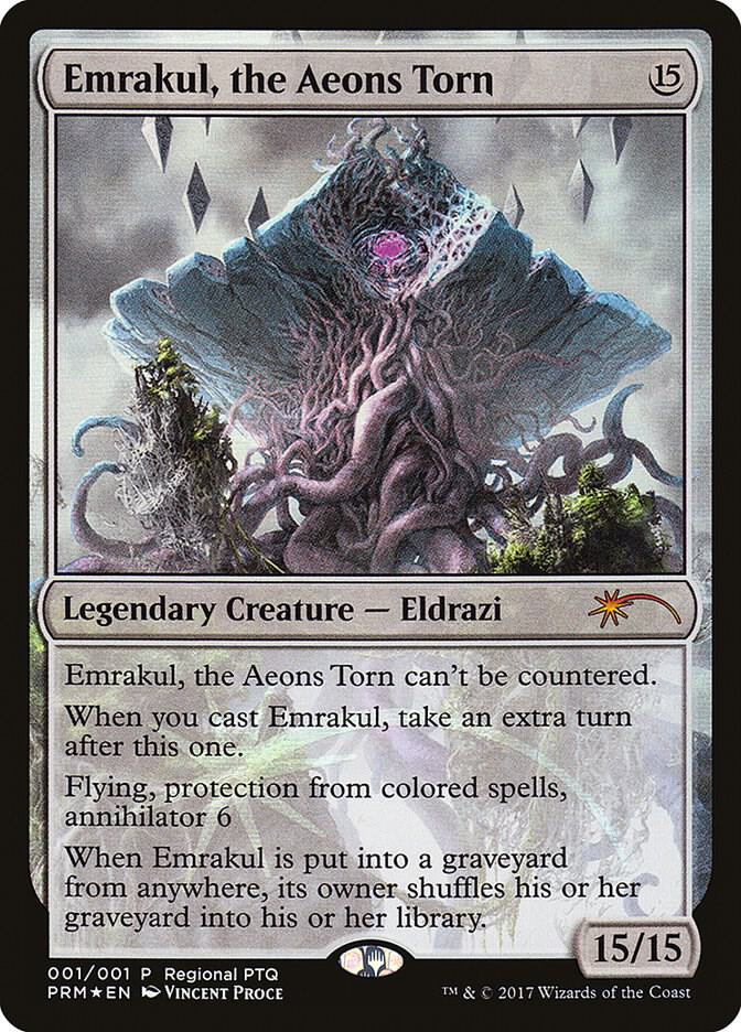Emrakul The Aeons Torn Pro Tour Promos Magic The Gathering 