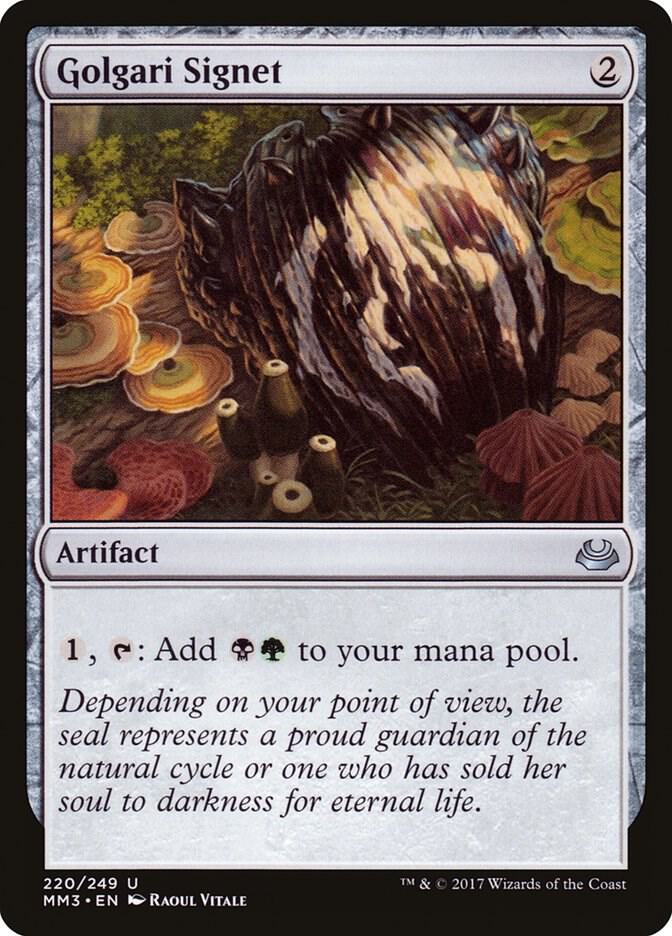 Golgari Signet 220 card