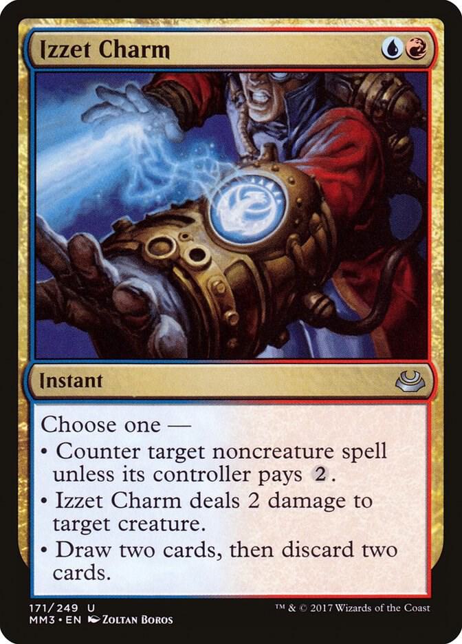 Izzet Charm 171 card