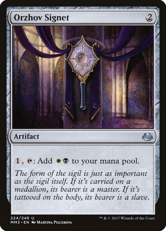 Orzhov Signet 224 card