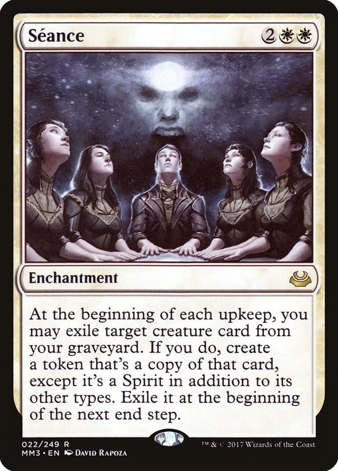 Seance 22 card