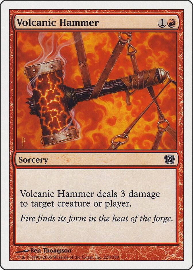 Volcanic Hammer - 9th Edition - Magic: The Gathering