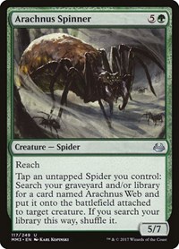 Arachnus Spinner - Modern Masters 2017 - Magic: The Gathering card