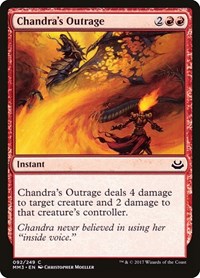 Chandra's Outrage (Modern Masters 2017)