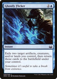 Ghostly Flicker - Modern Masters 2017 - Magic: The Gathering card