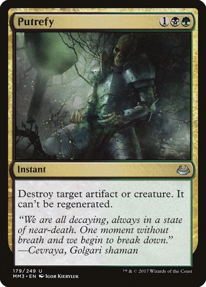 Putrefy 179 card