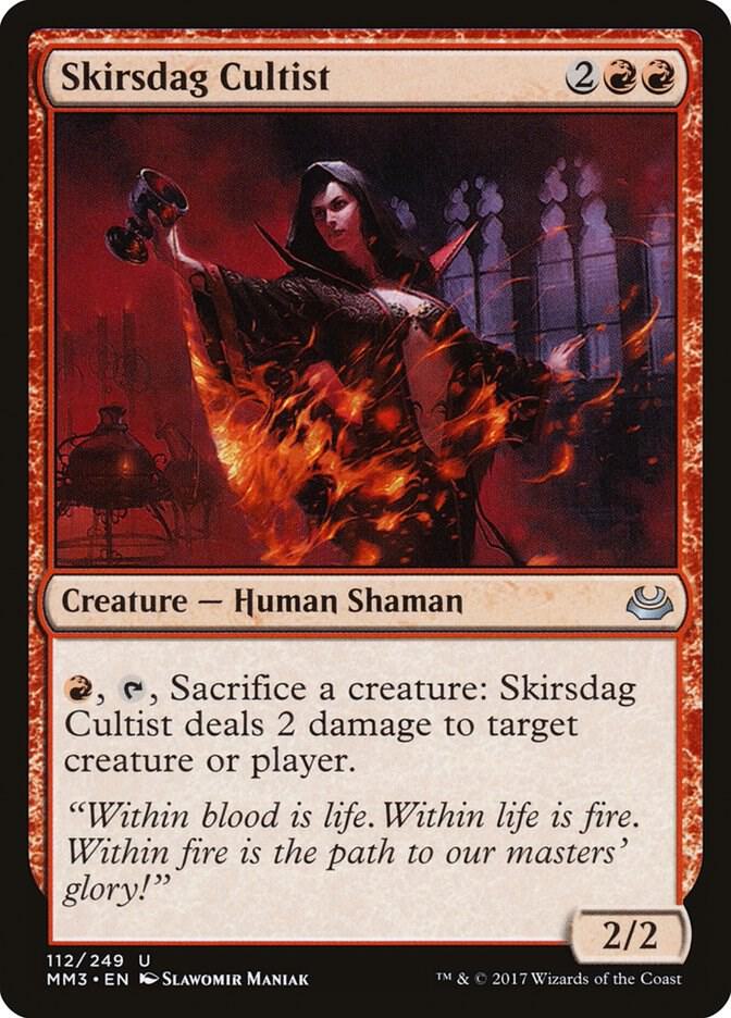 Skirsdag Cultist 112 card