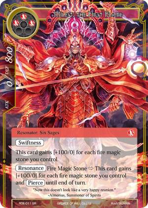 Milest, the First Flame