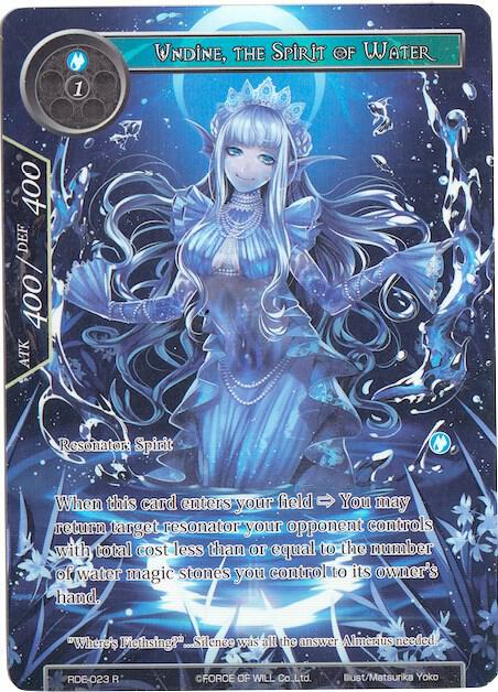 Undine, the Spirit of Water (Full Art)
