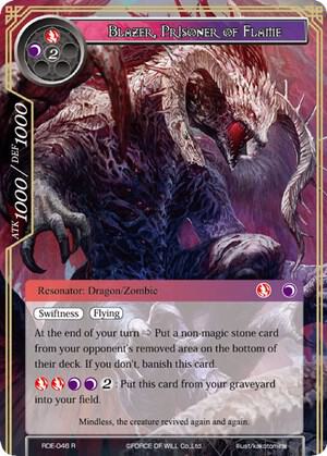 Blazer, Prisoner of Flame