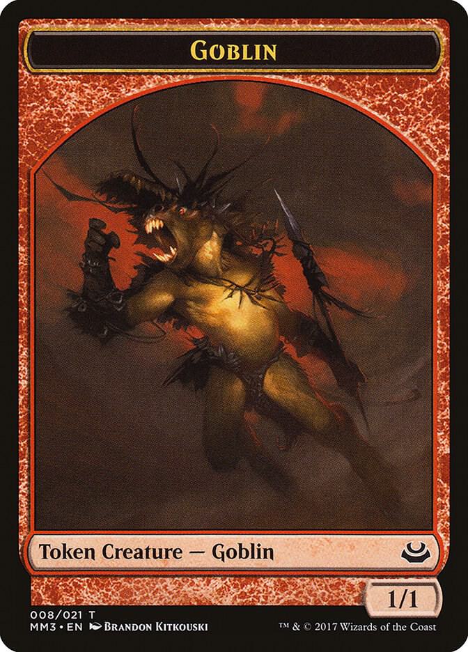 Goblin Token 8 card