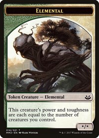 Elemental Token - Modern Masters 2017 - Magic: The Gathering card
