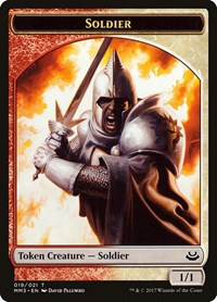 Soldier Token (019) - Modern Masters 2017 - Magic: The Gathering card