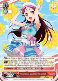 "Kimino Kokorowa Kagayaiterukai?" Riko Sakurauchi (RRR)