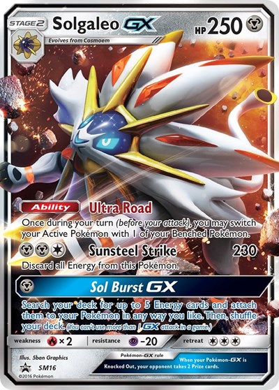 Solgaleo GX - SM16