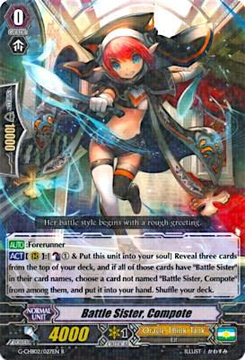 Battle Sister, Compote