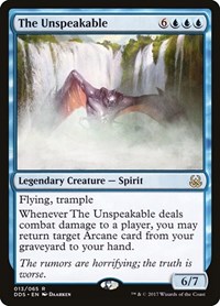 The Unspeakable - Duel Decks: Mind vs. Might - Magic: The Gathering card