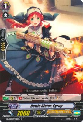 Battle Sister, Syrup
