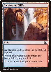 Swiftwater Cliffs - Duel Decks: Mind vs. Might - Magic: The Gathering card