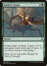 Spidery Grasp - Amonkhet - Magic: The Gathering card