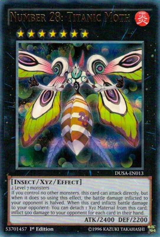 Number 28: Titanic Moth - Duelist Saga - YuGiOh - TCGplayer.com
