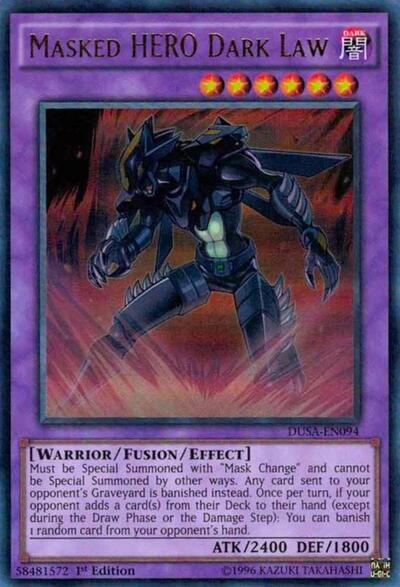 Masked HERO Dark Law