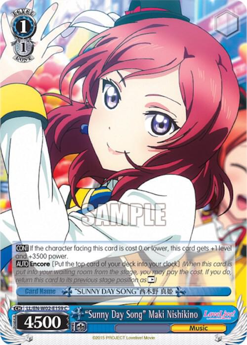 "Sunny Day Song" Maki Nishikino