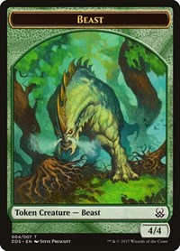 Beast Token (Duel Decks: Mind vs. Might)