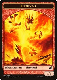 Elemental Token (Duel Decks: Mind vs. Might)