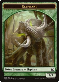 Elephant Token (Duel Decks: Mind vs. Might)