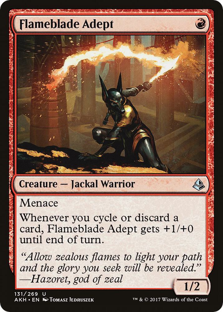 Flameblade Adept 131 card
